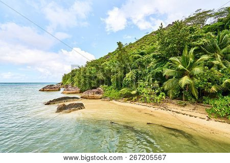Baie Ternay & Cap Ternay Beach, Marine National Park, Mahe, Seychelles