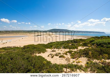 Scenery Natural Park Of Trafalgar Cape And Canos De Meca Village