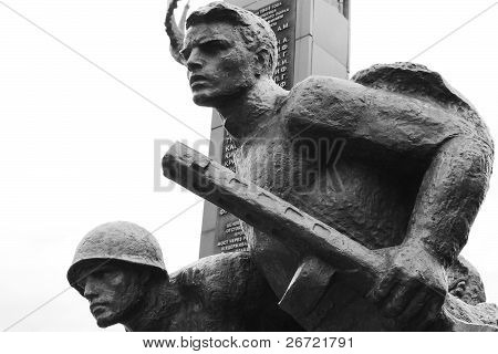 World War Ii Memorial in Polozk