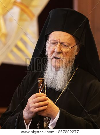 His All-holiness Ecumenical Patriarch Bartholomew