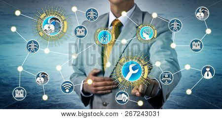 Utility Manager Activating Ai-aided Predictive Maintenance On A Point Absorber Buoy Via The Iiot. In