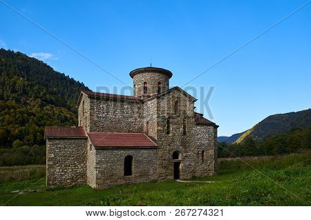 Middle Temple. Zelenchuk Temples. Nizhny Arkhyz Karachay-cherkessia Russia
