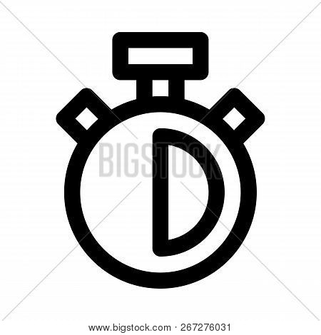 Half Time Measuring Countdown Timer Stopwatch Function
