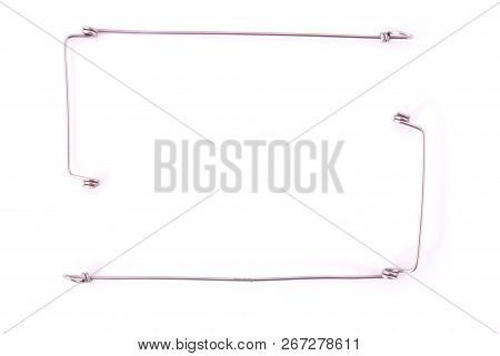 Feeder Fishing. Anti Tangle For Feeder Mounting On A White Background