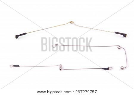 Feeder Fishing. Anti Tangle For Feeder Mounting On A White Background