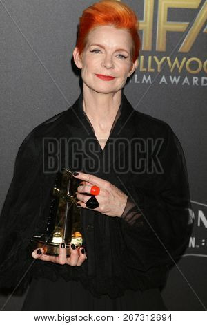 LOS ANGELES - NOV 4:  Sandy Powell at the Hollywood Film Awards 2018 at the Beverly Hilton Hotel on November 4, 2018 in Beverly Hills, CA
