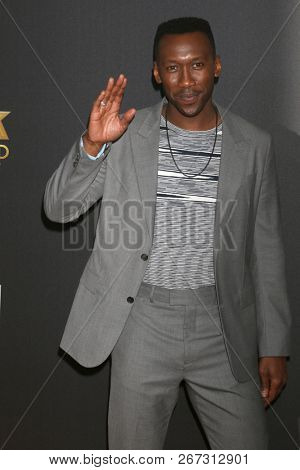 LOS ANGELES - NOV 4:  Mahershala Ali at the Hollywood Film Awards 2018 at the Beverly Hilton Hotel on November 4, 2018 in Beverly Hills, CA