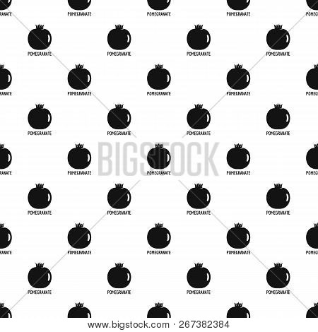 Pomegranate Pattern Seamless Repeat Geometric For Any Web Design