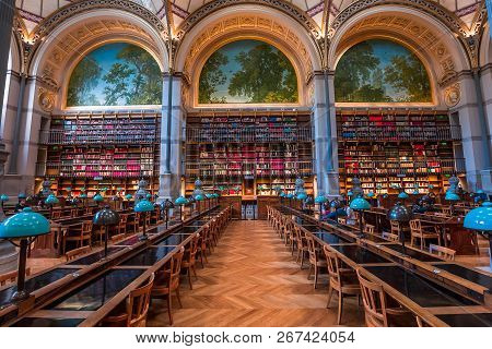 National Library Of Paris, France, Interiors