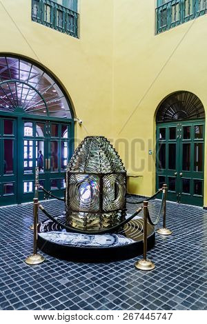 Panama City, Panama - May 27, 2016: Interior Of Museo Del Canal Interoceanico Museum Of Interoceanic