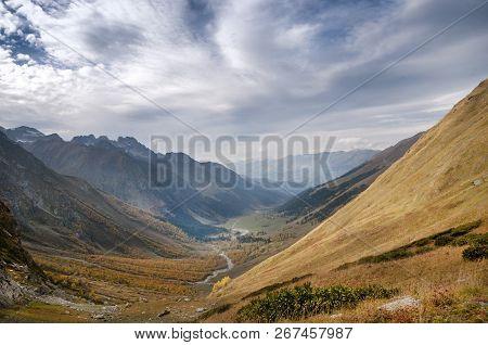 Lower Arkhyz, Karachay Cherkess Republic. Sofia Glacier