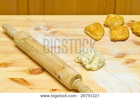 Vaření pirogies. Těsto.