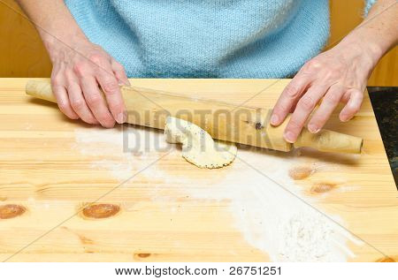Vaření pirogies. Těsto.