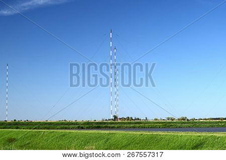 Aerial Platforms For The Transmission Of Radio Waves In The Longwave Range. Means Of Communication W