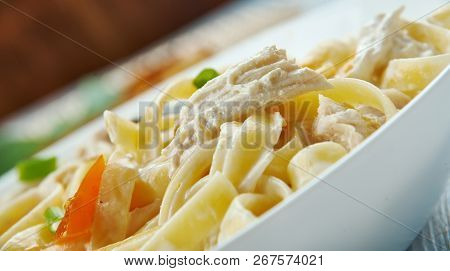 Chicken Pot Pie Fettuccine