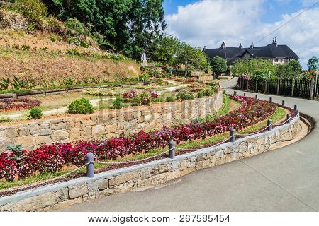 Garden Of Adisham Monastery Near Haputale, Sri Lanka