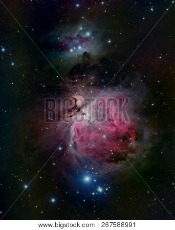 Orion´s Nebula And The Running Man. Messier 42