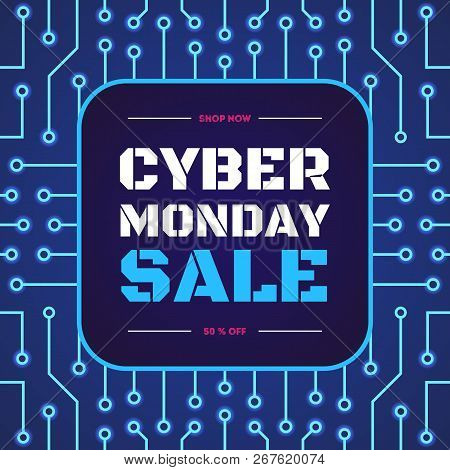 Vector Cyber Monday Vector Photo Free Trial Bigstock