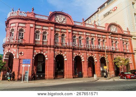 Colombo, Sri Lanka - July 26, 2016: Cargills Main Store In Colombo, Sri Lanka