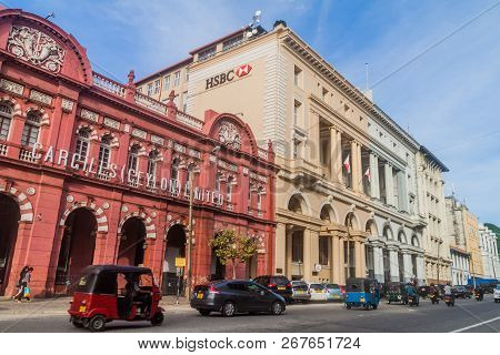Colombo, Sri Lanka - July 26, 2016: Cargills Main Store In Colombo, Sri Lanka