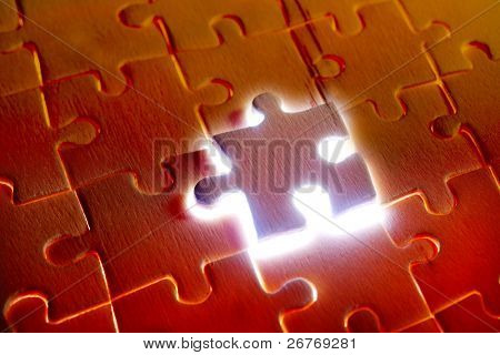 stock image du dernier puzzle