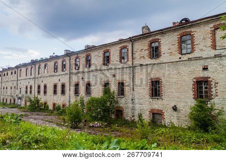 Buildings Of The Patarei Former Sea Fortress And Prison In Tallinn, Estonia