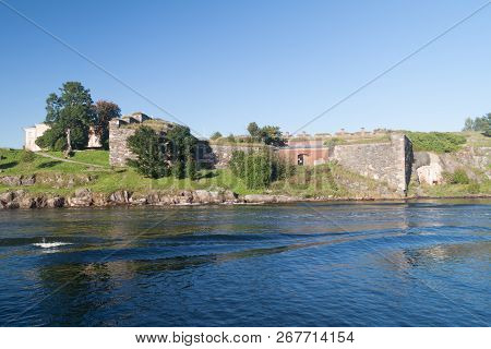 Fortifications At Suomenlinna Sveaborg , Sea Fortress Near Helsinki, Finland