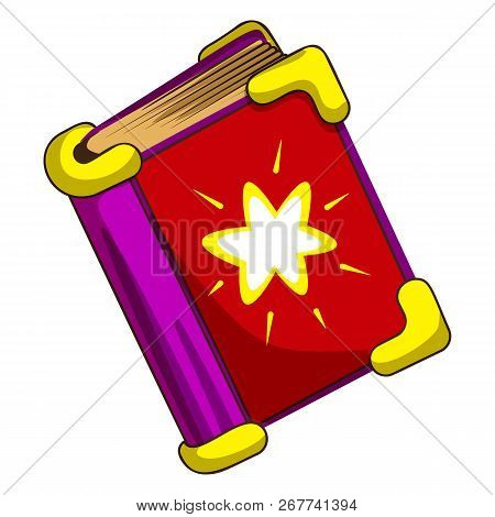Magic Book Icon. Cartoon Of Magic Book Icon For Web Design