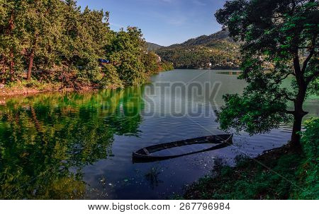 Bhimtal Lake In Uttrakhand - Nainital Lake