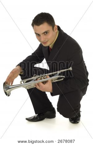 Člověk s trumpetou