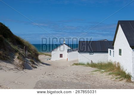 Stenbjerg Is A Fishing Village On The Former Island Of Thy In The Northwest Of Jutland, Denmark. It 