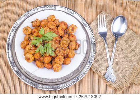 Traditional Delicious Turkish Foods; Bulgur Garlic Kofte (sarimsakli Kofte)