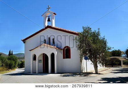The Traditional Church Of Saint Andrew At Eretria Euboea Greece