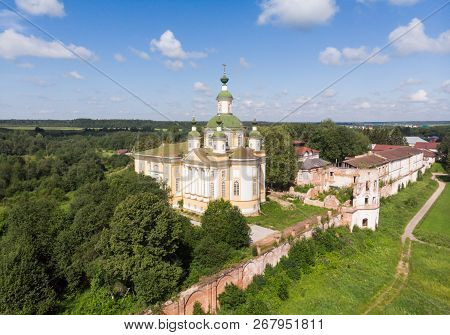 Cathedral Of The Ascension Of The Lord. Spaso-sumorin Monastery. Totma. Vologda Region. Russia. View