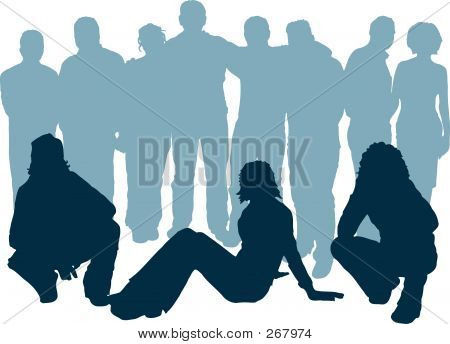 Gruppo di giovani