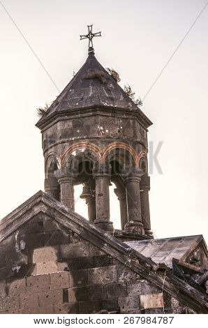 Umbrella Roof Of The Bell Tower Rests On Arches Supported By Eight Carved Columns In The Monastery S
