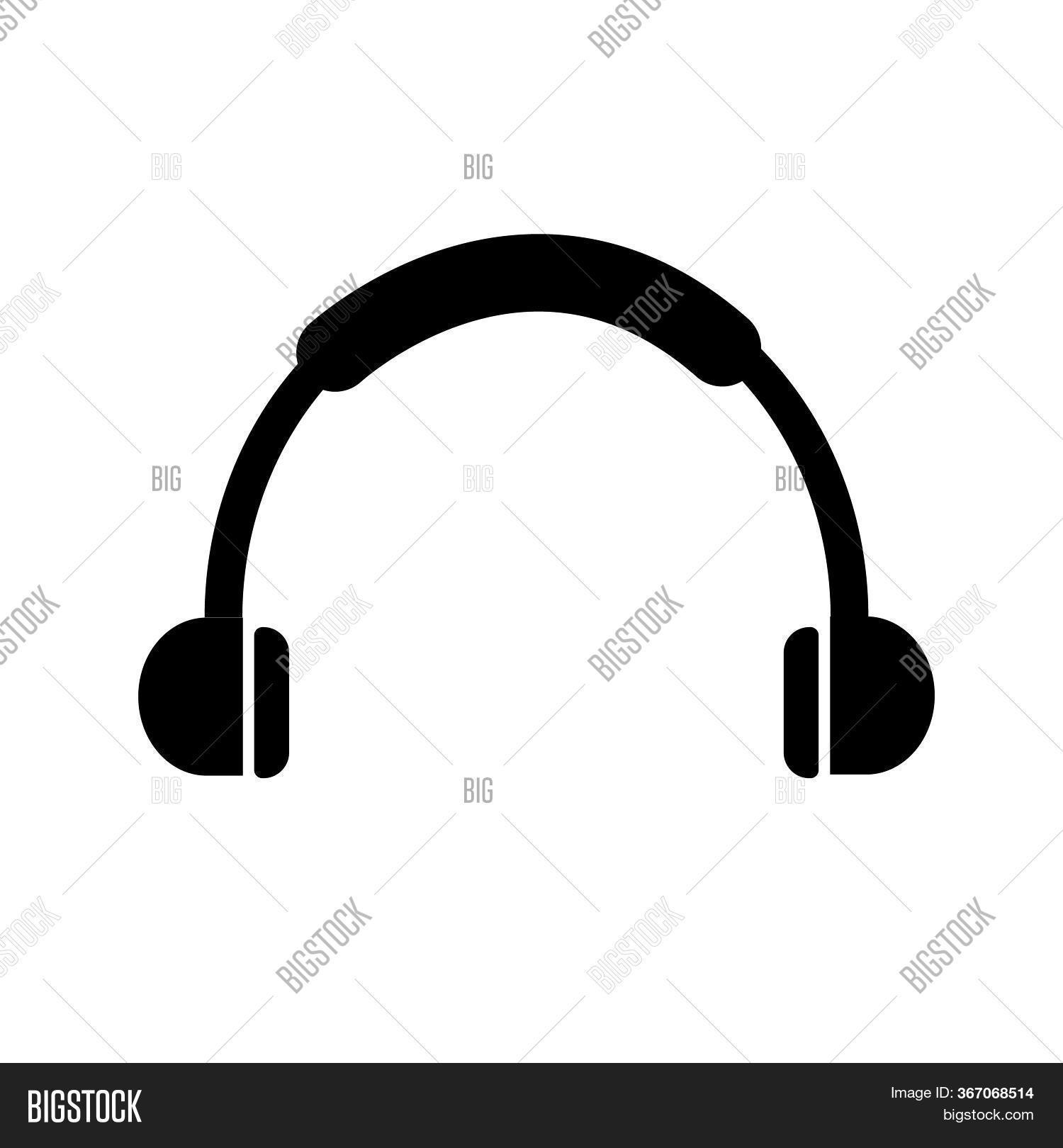 Headphone Icon On Image & Photo (Free Trial) Bigstock