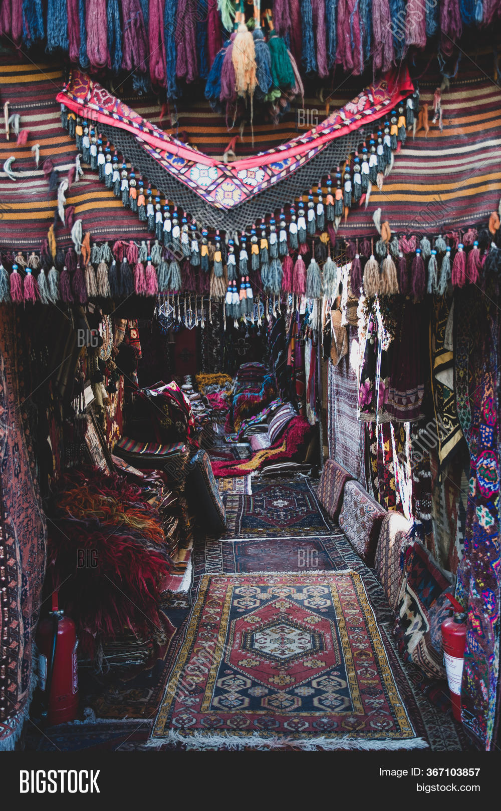 Turkish Bazaar Carpet Image & Photo (Free Trial) Bigstock