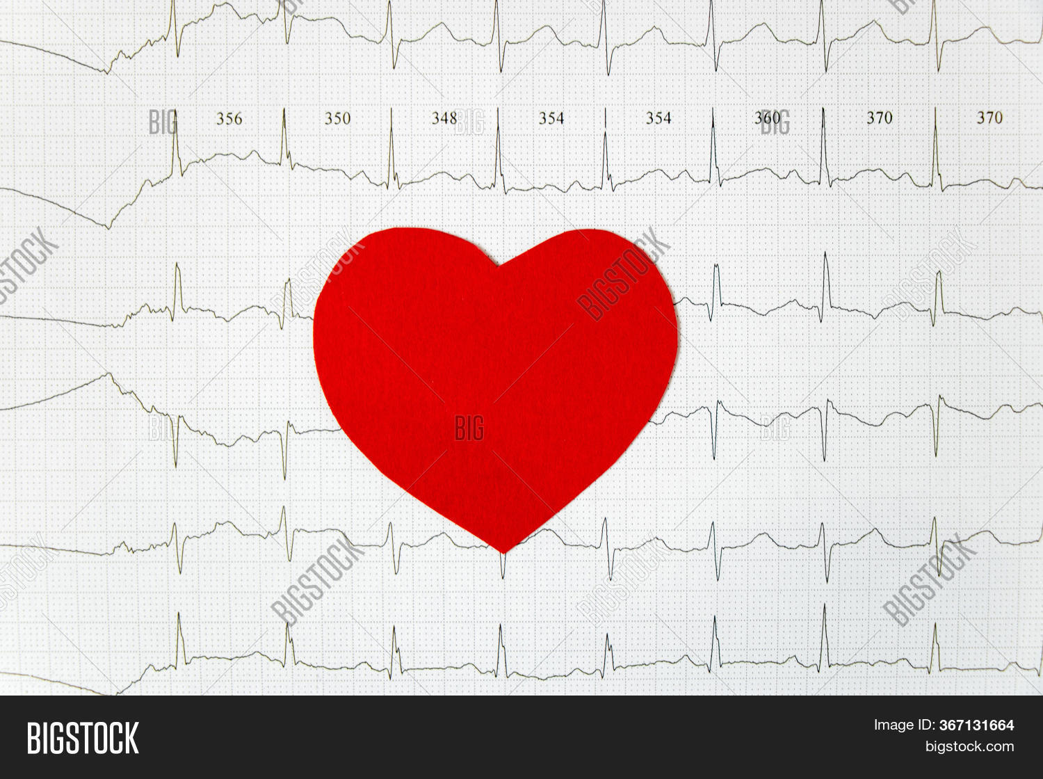 Close Red Heart On Image & Photo (Free Trial) Bigstock