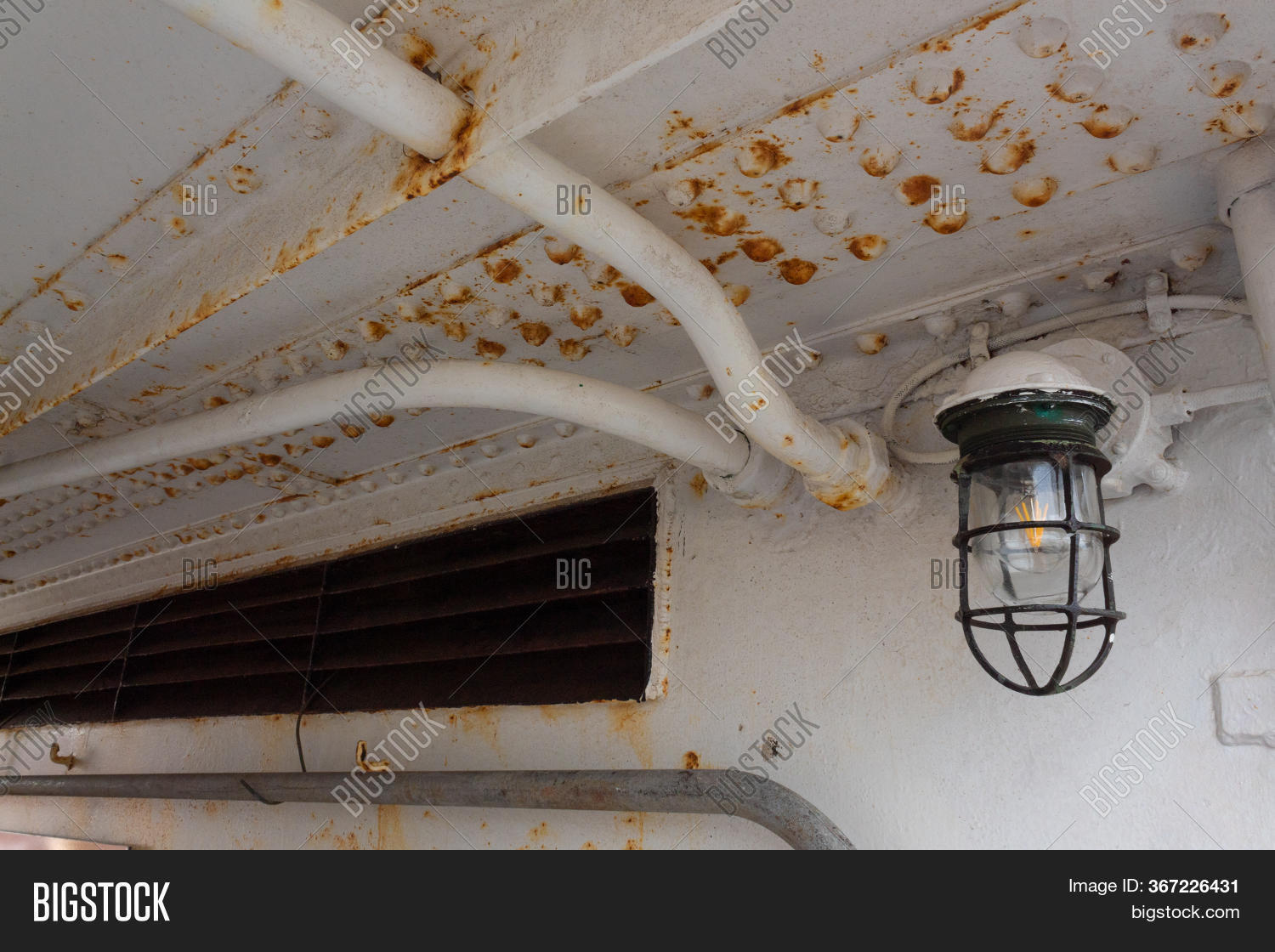 Rust Bleeding Through Image & Photo (Free Trial) Bigstock