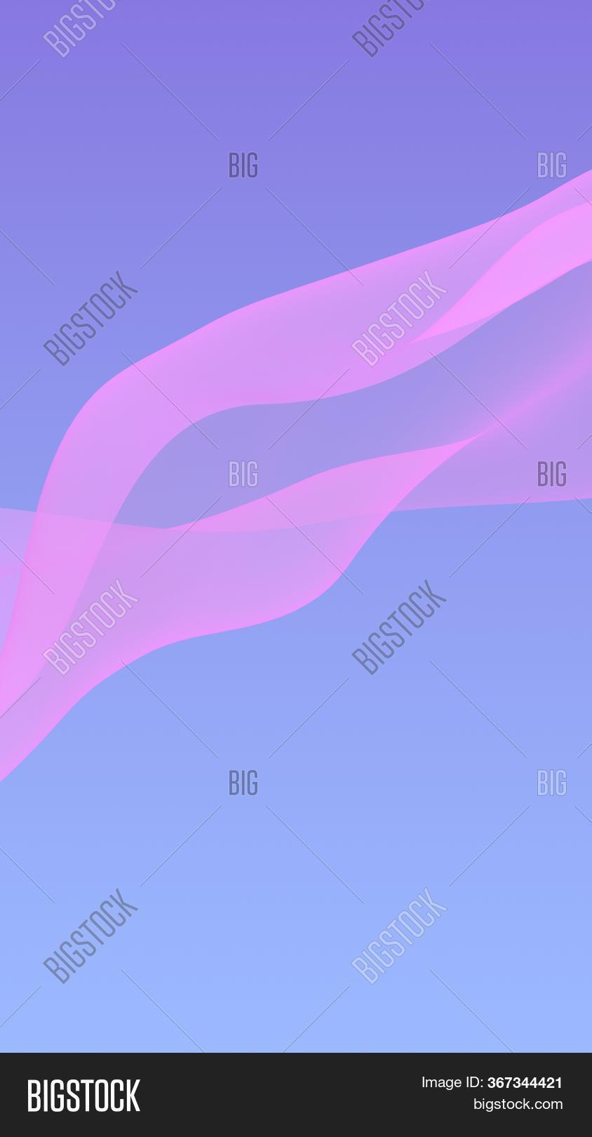 Pink Wave On Blue Sky Image & Photo (Free Trial) | Bigstock