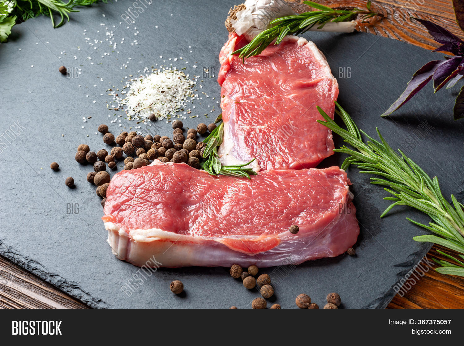Raw Beef, Salt Spices Image & Photo (Free Trial) Bigstock