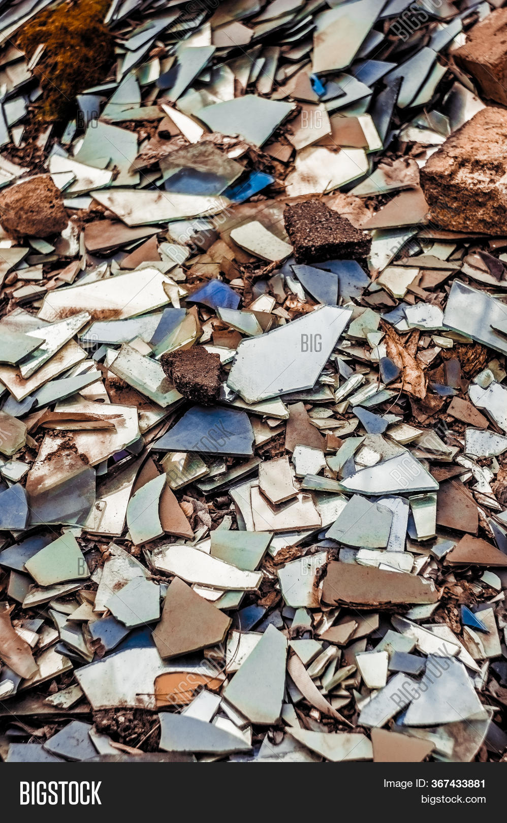 Bunch Broken Mirror. Image & Photo (Free Trial) Bigstock