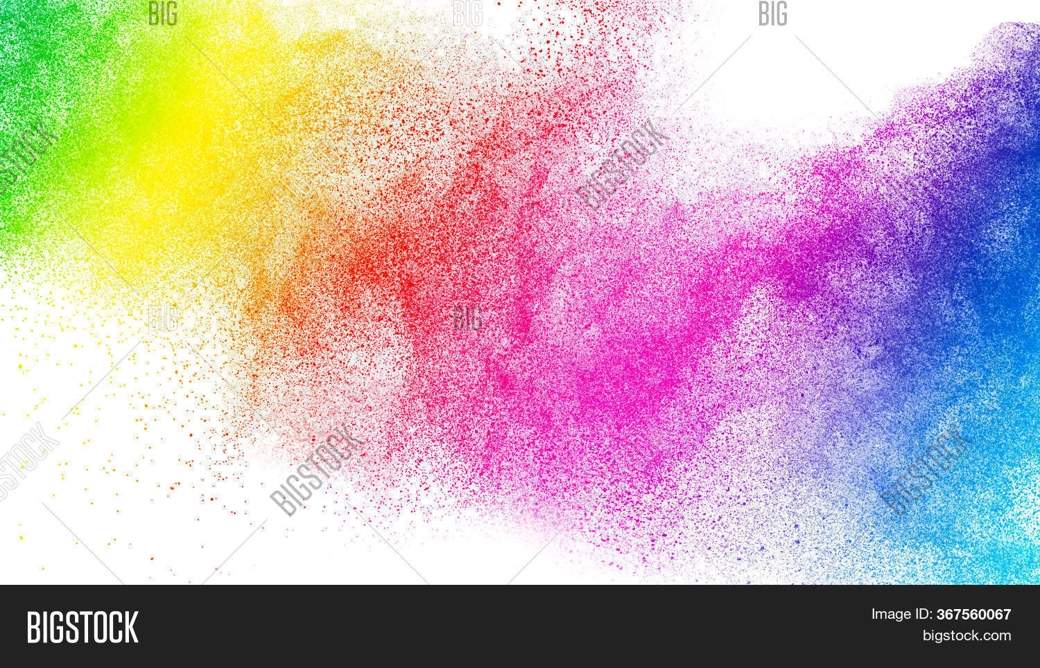 Colorful Powder Image & Photo (Free Trial) | Bigstock