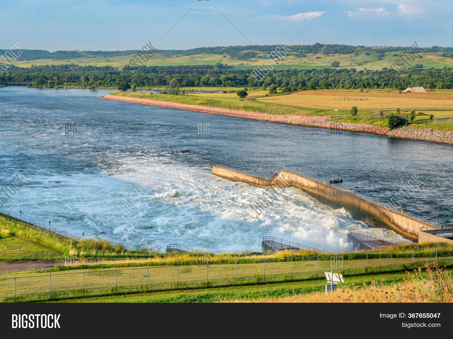 Fort Randall Dam Image & Photo (Free Trial) Bigstock