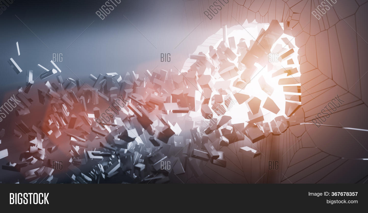 Breaking Wall. Image & Photo (Free Trial) Bigstock