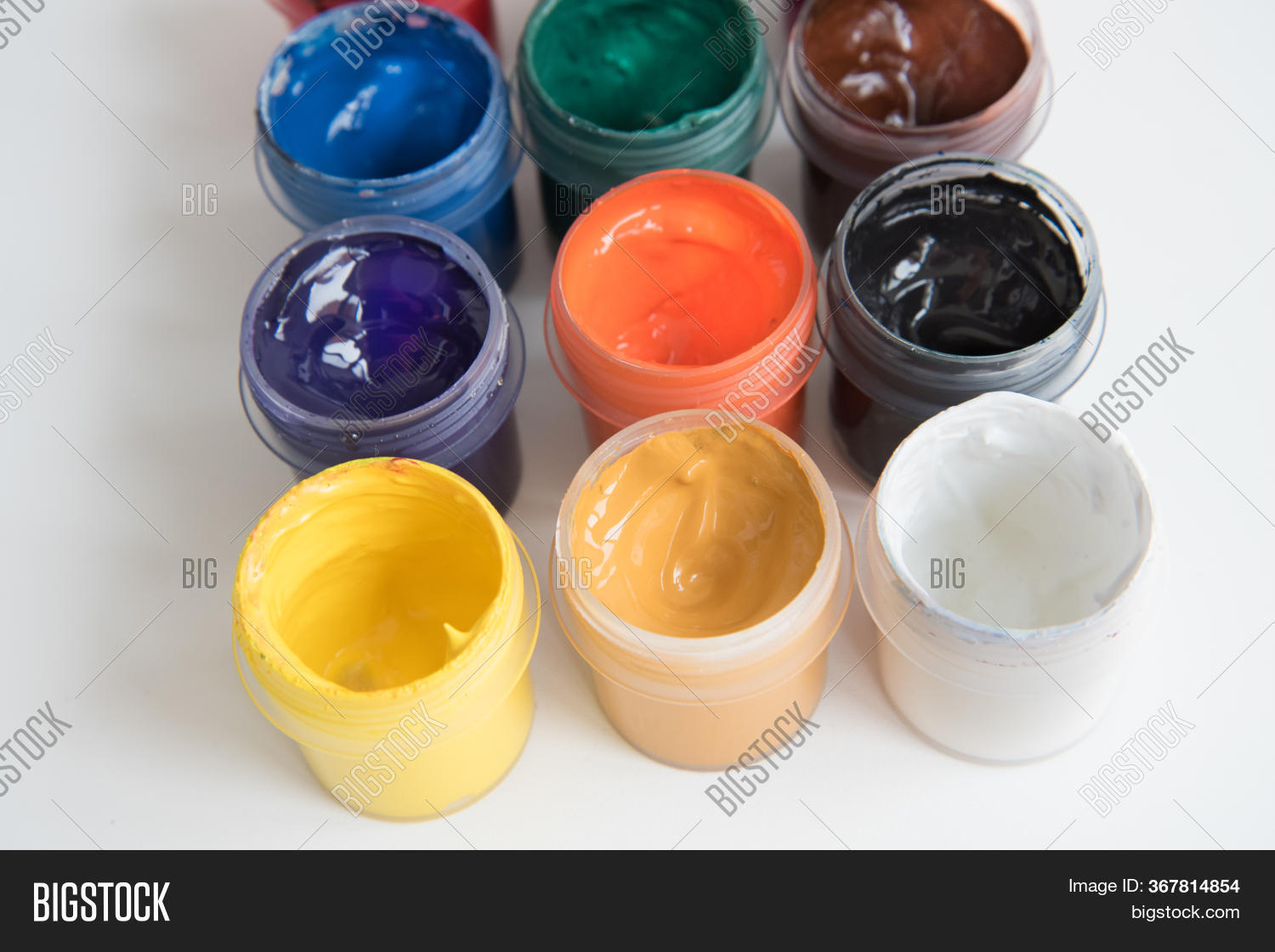 Open Cans Paint, Top Image & Photo (Free Trial) Bigstock