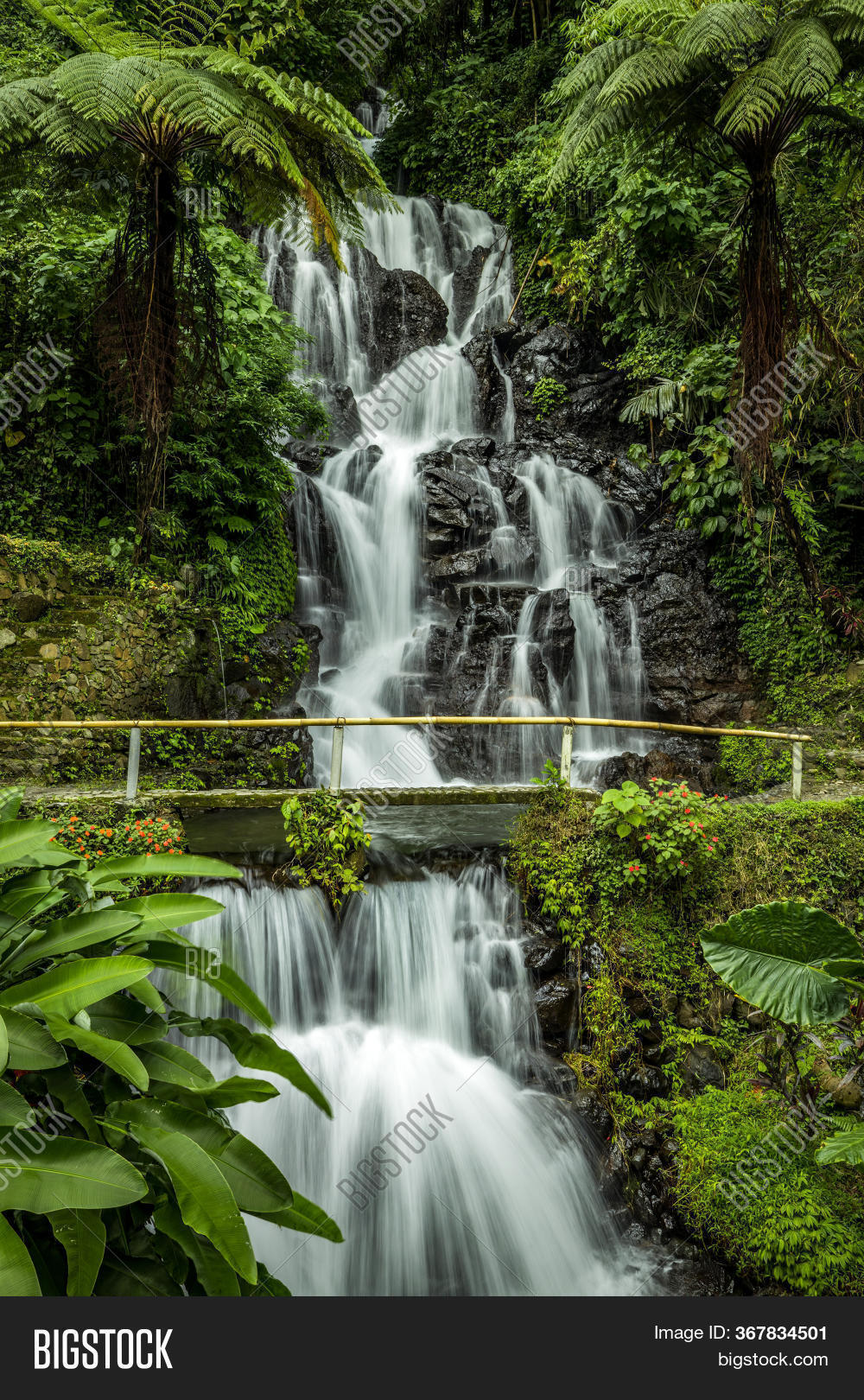 Waterfall Landscape. Image & Photo (Free Trial) | Bigstock