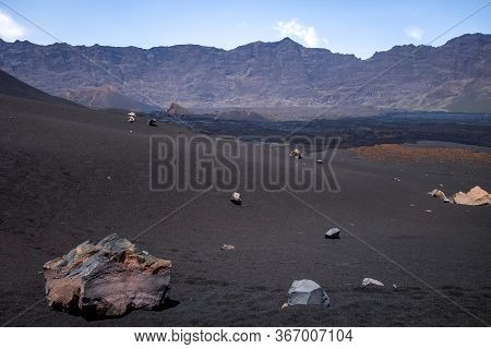 Cha Das Caldeiras And Pico Do Fogo In Cape Verde, Africa