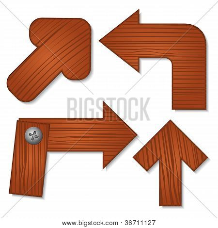 ลูกศรไม้